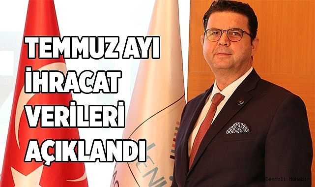 Denizli'nin Temmuz Ayı İhracat Verileri Açıklandı