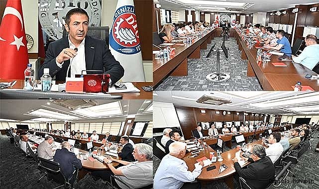 DENİZLİ PLATFORMU, DENİZLİ TİCARET ODASI’NDA TOPLANDI