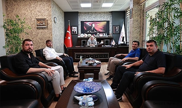Denizlispor, Gençlik ve Spor İl Müdürlüğü ile değerlendirme toplantısı gerçekleştirdi
