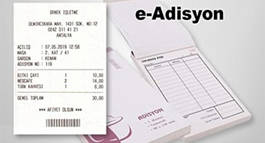 E-Adisyon Nedir?