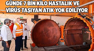 Ege’nin en modern tıbbi atık tesisi