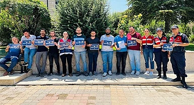 Erkekler kadına şiddet konusunda bilgilendirildi