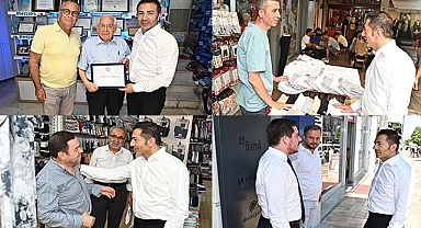 GIDA SEKTÖRÜNDEKİ ÜYELERİNİ ZİYARET ETTİ