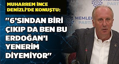 İnce: "Siyaset yumrukla değil dil ve beyinle yapılır"