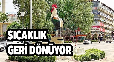 Kavurucu sıcaklıklar geri döndü