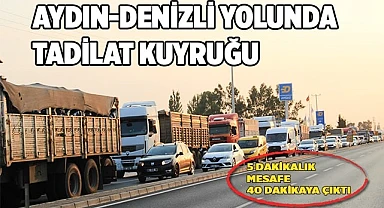 Kilometrelerce araç kuyruğu oluştu