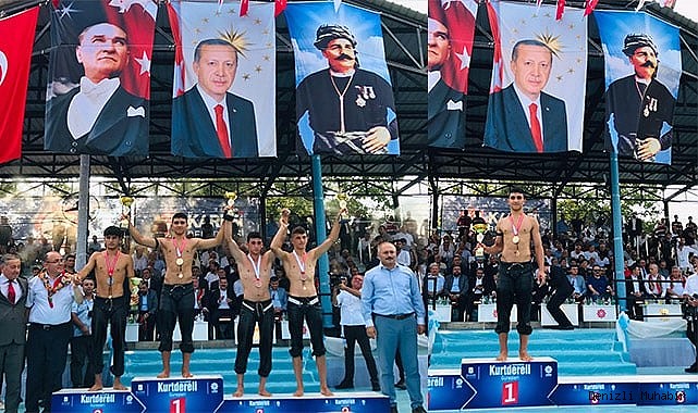 KURTDERELİ ER MEYDANI’NDAN ALTIN MADALYAYLA DÖNDÜ