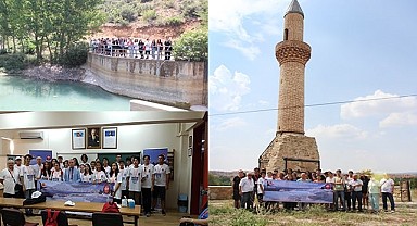 Liseliler Çal’ın güzelliklerini yerinde gördü