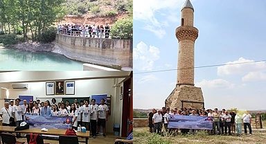 Liseliler Çal’ın güzelliklerini yerinde gördü