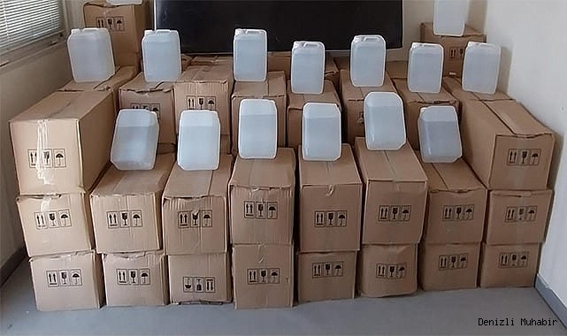Litrelerce kaçak etil alkolle yakalandı