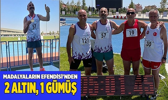 Madalyaların Efendisi'nden 2 Altın, 1 Gümüş