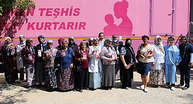 Mobil kanser tarama tırı, yaşamları kurtarmaya devam ediyor