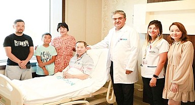 Moğolistan’dan Denizli'ye check-up  için geldi