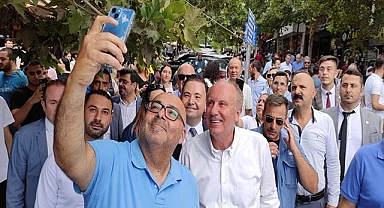 Muharrem İnce, Denizli'de esnafla bir araya geldi