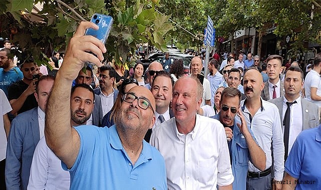 Muharrem İnce, Denizli'de esnafla bir araya geldi