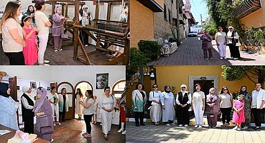 Özhaseki’nin eşi Neşe Özhaseki Buldan’ı gezdi