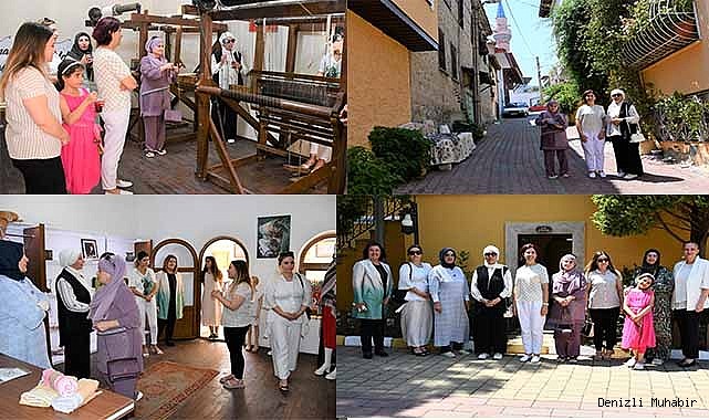 Özhaseki’nin eşi Neşe Özhaseki Buldan’ı gezdi