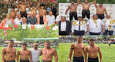 PAMUKKALELİ PEHLİVANLARDAN 8 MADALYA