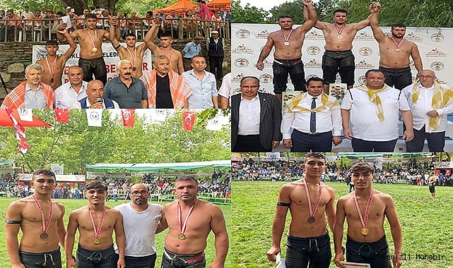 PAMUKKALELİ PEHLİVANLARDAN 8 MADALYA
