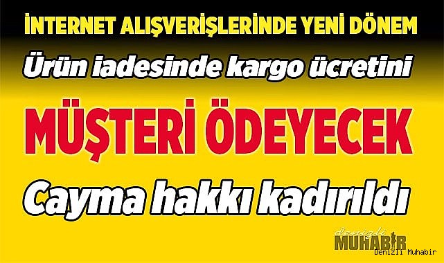 Resmi düzenleme yapıldı
