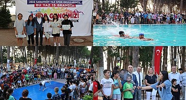 Sarayköy Yaz Spor Okulları’na şenlik havasında final