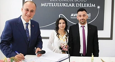 AKTEPE SOSYAL TESİSLERİ’NDE İLK NİKÂH KIYILDI