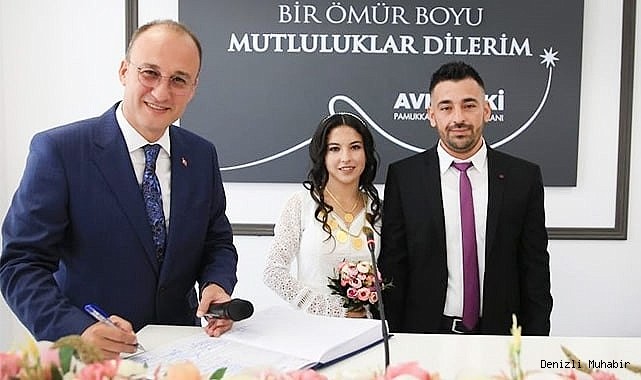 AKTEPE SOSYAL TESİSLERİ’NDE İLK NİKÂH KIYILDI