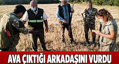 Ava çıktığı arkadaşını sazlıkların arasında vurdu