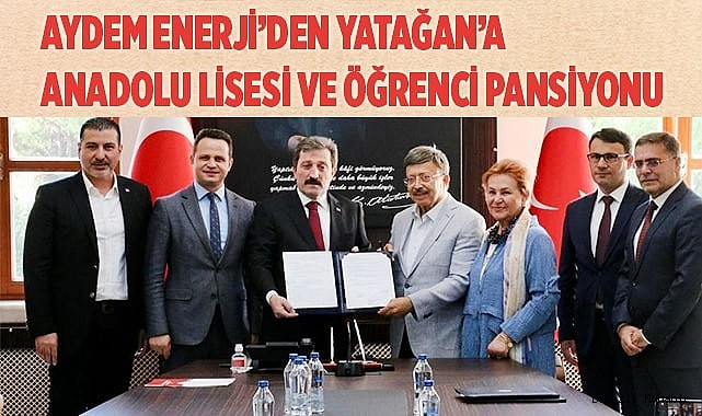 Aydem Enerji’den Yatağan’a Anadolu Lisesi ve öğrenci pansiyonu