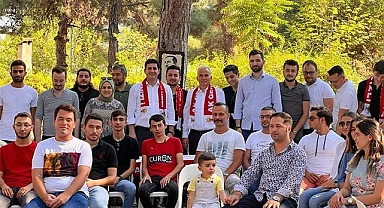 BAŞKAN GÜNGÖR GENÇLERLE BİR ARAYA GELDİ!