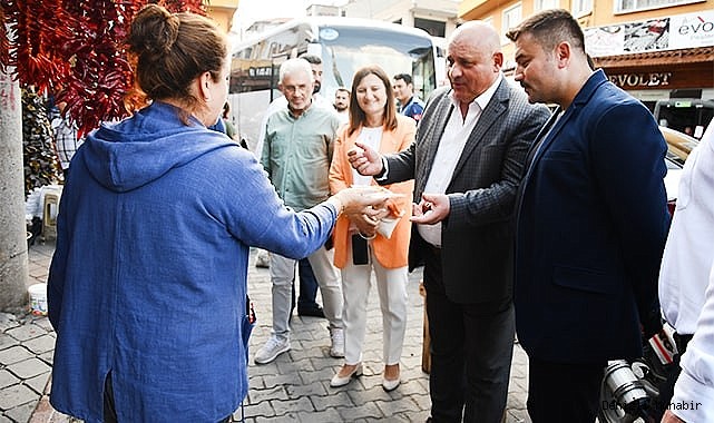 BAŞKAN ŞEVİK VE MİLLETVEKİLİ AKKAL ESNAF ZİYARETİ YAPTI