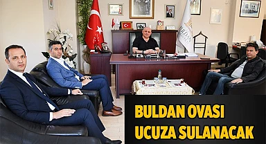 Buldan ovası daha ucuza sulanacak