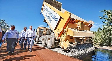 Büyükşehir asfalt hamlesine devam ediyor