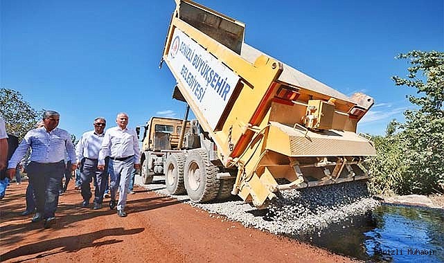 Büyükşehir asfalt hamlesine devam ediyor