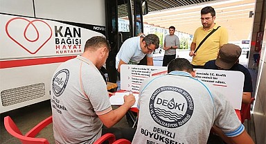 Büyükşehir DESKİden 12. geleneksel kan bağışı
