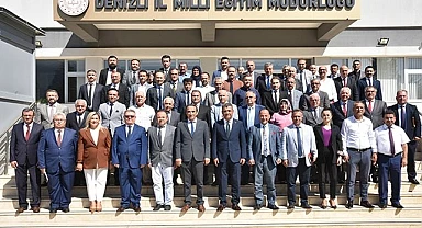 Denizli’de geçen yılın değerlendirmesi ile yeni yılın planlaması yapıldı