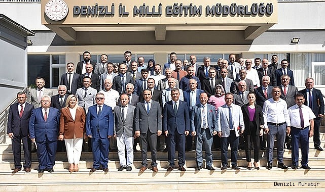 Denizli’de geçen yılın değerlendirmesi ile yeni yılın planlaması yapıldı