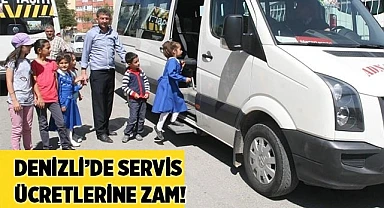 Denizli’de okul servisleri ücretleri zamlandı