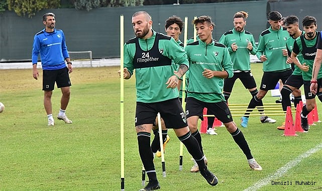 Denizlispor, Erzurumspor FK maçı hazırlıklarını sürdürdü
