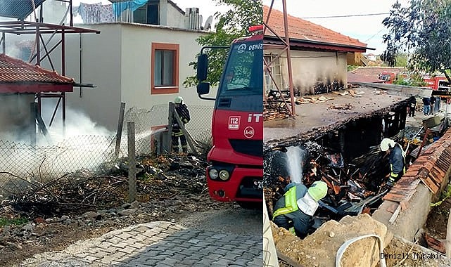 Depo yangında kullanılamaz hale geldi
