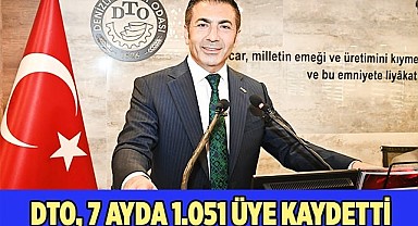 DTO, 7 AYDA 1.051 ÜYE KAYDETTİ
