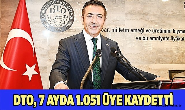 DTO, 7 AYDA 1.051 ÜYE KAYDETTİ
