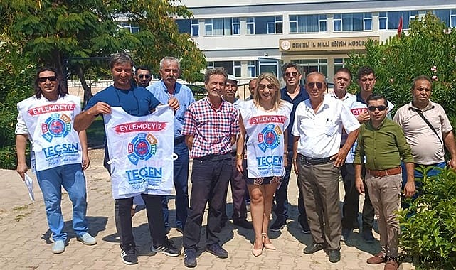 Eğitim çalışanları iş bıraktı
