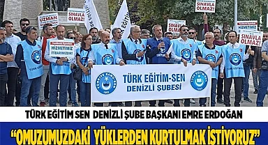 ERDOĞAN: “SINAV İPTAL EDİLMELİ”