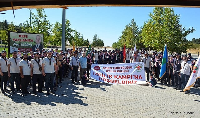 Genç izciler, Kefe Yaylasında çadır kampı gerçekleştirdi