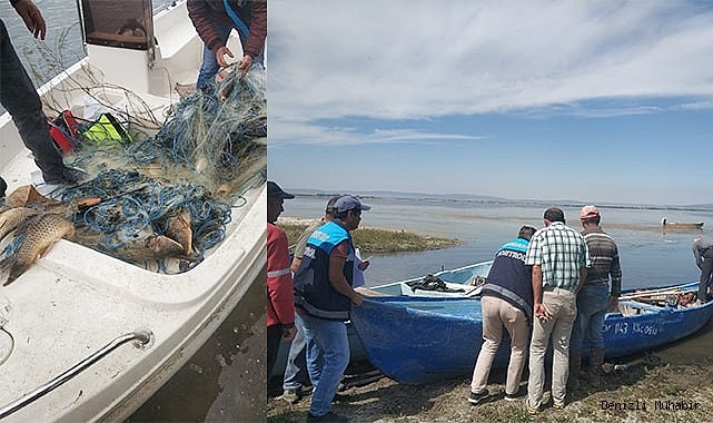 Işıklı Gölünde kaçak avcılara göz açtırılmıyor