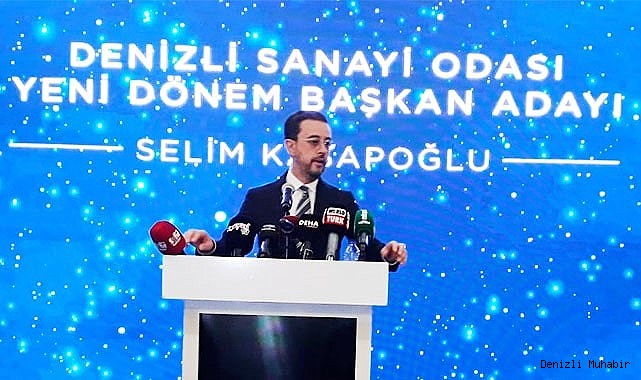 KASAPOĞLU, DSO ADAYLIĞINI AÇIKLADI