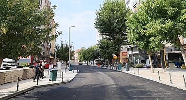 Kayalık Caddesi’nde çalışmalar tüm hızıyla devam ediyor