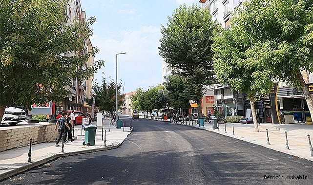 Kayalık Caddesi’nde çalışmalar tüm hızıyla devam ediyor