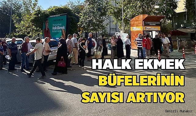MERKEZEFENDİ HALK EKMEK BÜFE SAYISI ALTIYA YÜKSELDİ
